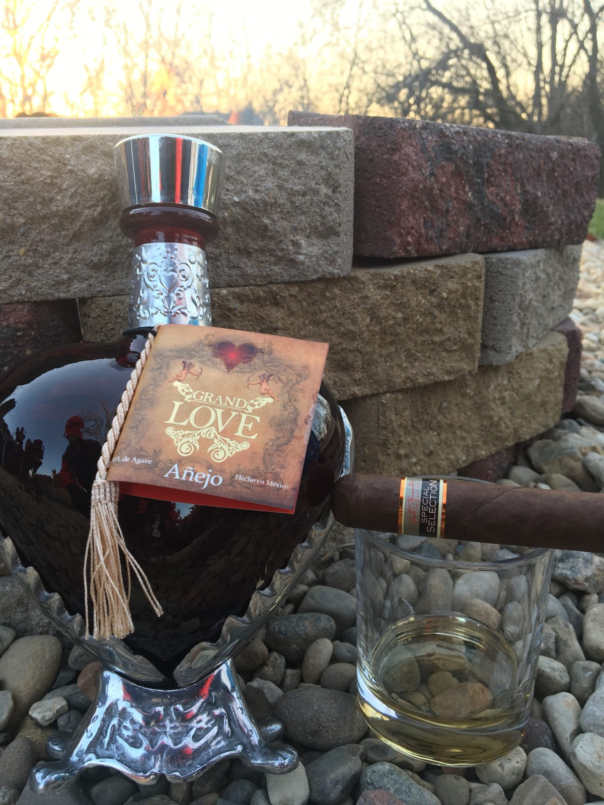 Grand Love Tequila Añejo Expression & Nector Miranda Special Selection Cigar Pairing