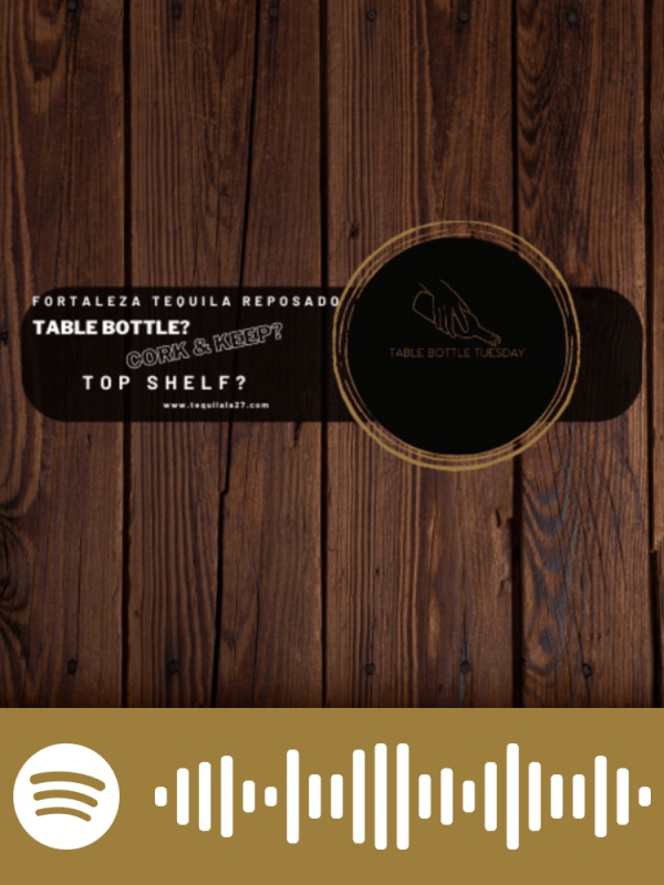 Table Bottle Tuesday- Fortaleza Tequila Ranking Podcast Links