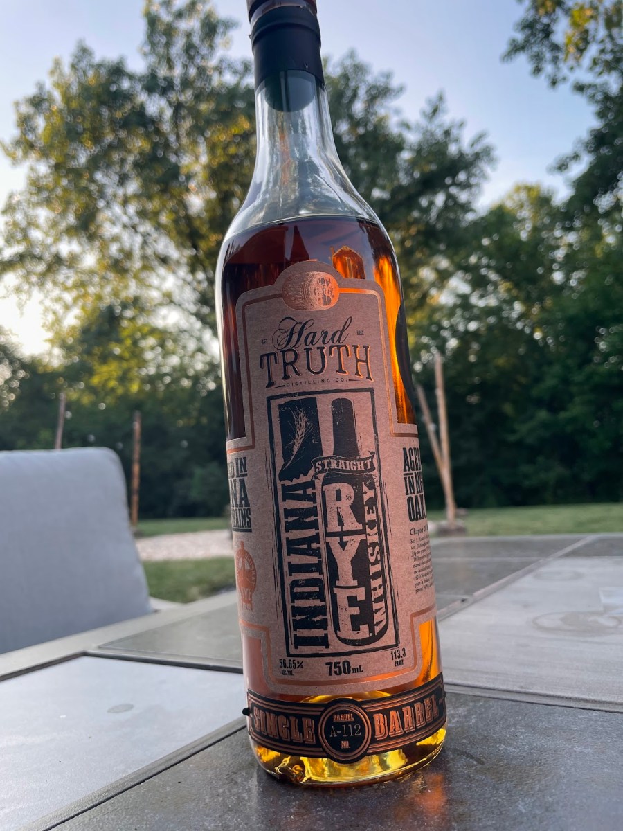 Hard Truth Single Barrel Indiana Straight Rye Whiskey Binny’s Pick ...