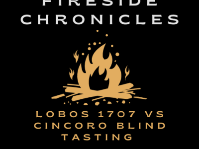 Fireside Chronicles- Lobos 1707 Tequila Joven VS Cincoro Tequila Blanco Blind Taste Testing
